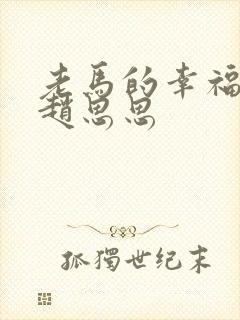 老马的幸福生活赵思思