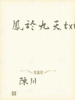 凤于九天txt