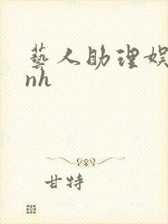 艺人助理娱乐圈nh