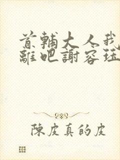 首辅大人我们和离吧谢容珏