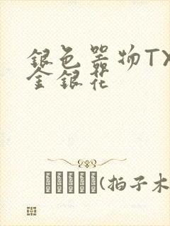 银色器物TXL金银花