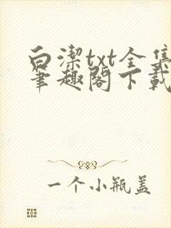 白洁txt全集笔趣阁下载