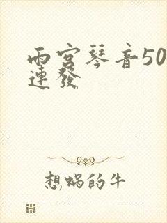 雨宫琴音500连发