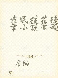 催眠校花后的日常小说笔趣阁封面