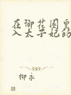 在御花园皇上进入太子妃的小说