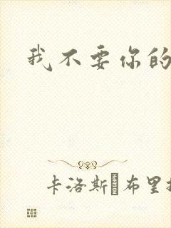 我不要你的承诺