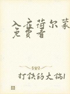 入夜荷尔蒙电影免费看