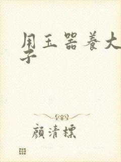 用玉器养大的皇子