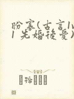 盼寡(古言1v1 先婚后爱)荔枝好多