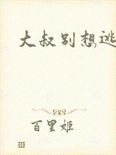 大叔别想逃