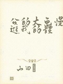 公的大龟慢慢挺进我的体