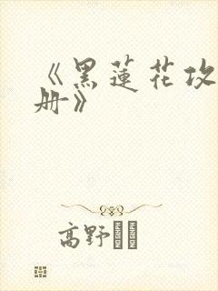 《黑莲花攻略手册》