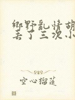 乡野乱情胡秀英丢了三次小说