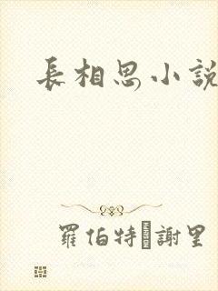 长相思小说原著封面