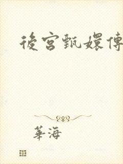后宫甄嬛传封面