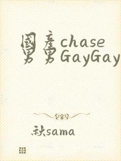 国产chase男男GayGay