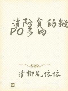 消防员的糙汉文PO多肉