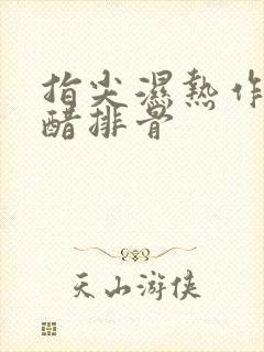 指尖湿热作者糖醋排骨封面