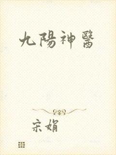 九阳神医封面