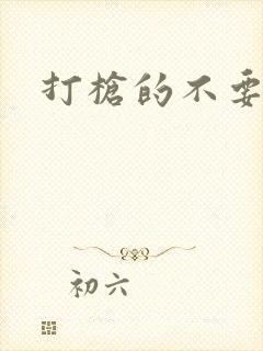 打枪的不要封面