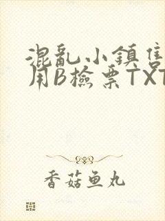 混乱小镇售票员用B检票TXT