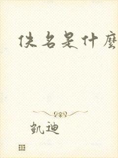 佚名是什么意思封面