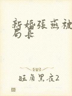 新婚张燕被两个局长