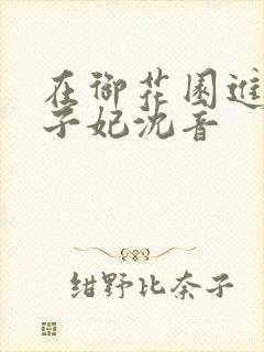 在御花园进入太子妃沈音