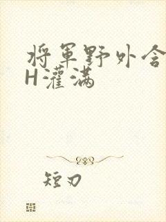 将军野外含公主H灌满