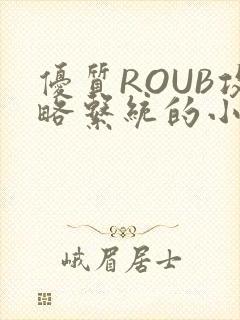 优质ROUB攻略系统的小说最新章节