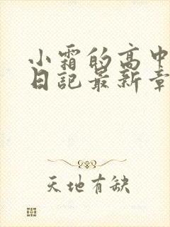 小霜的高中成长日记最新章节