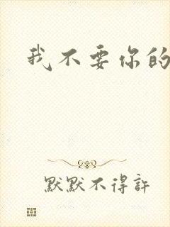 我不要你的承诺