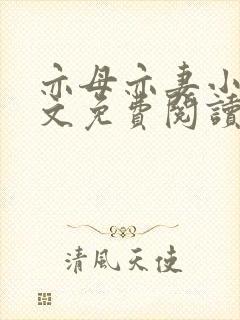 亦母亦妻小说全文免费阅读封面