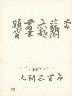 顾君亦苏杳无弹窗笔趣阁封面