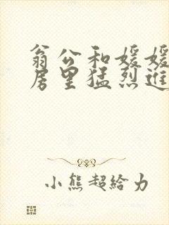 翁公和媛媛在厨房里猛烈进出