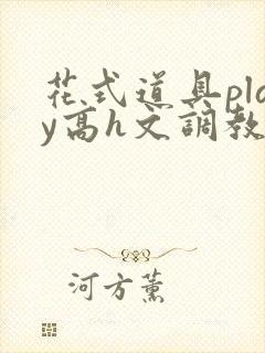 花式道具play高h文调教封面