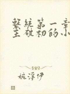 系统第一章给宿主破初的小说
