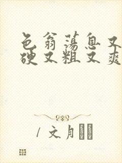 色翁荡息又大又硬又粗又爽电影封面