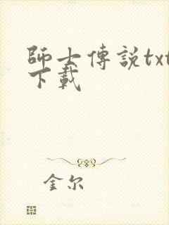 师士传说txt下载