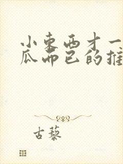 小东西才一根黄瓜而已的推荐书封面