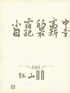 小霜的高中成长日记最新章节