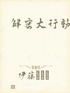 解密大行动