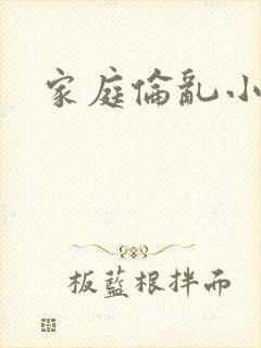 家庭伦乱小说