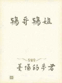 鸨哥鸨姐