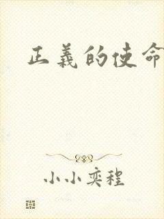 正义的使命小说