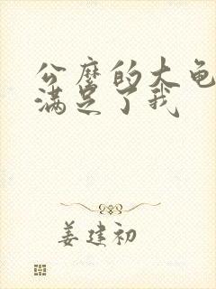 公么的大龟强大满足了我