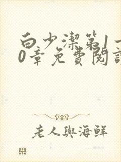 白少洁第1一40章免费阅读