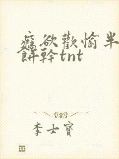 瘾欲欢愉半块小饼干tnt