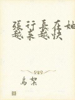 张行长在她体内越来越快