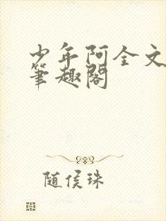 少年阿全文免费笔趣阁